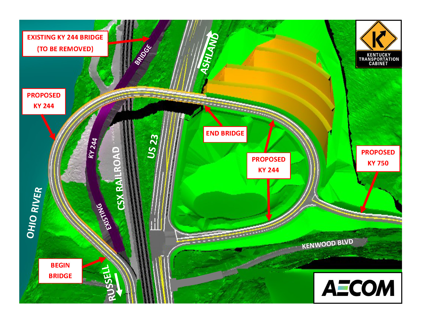 Russell Viaduct Project KYTC